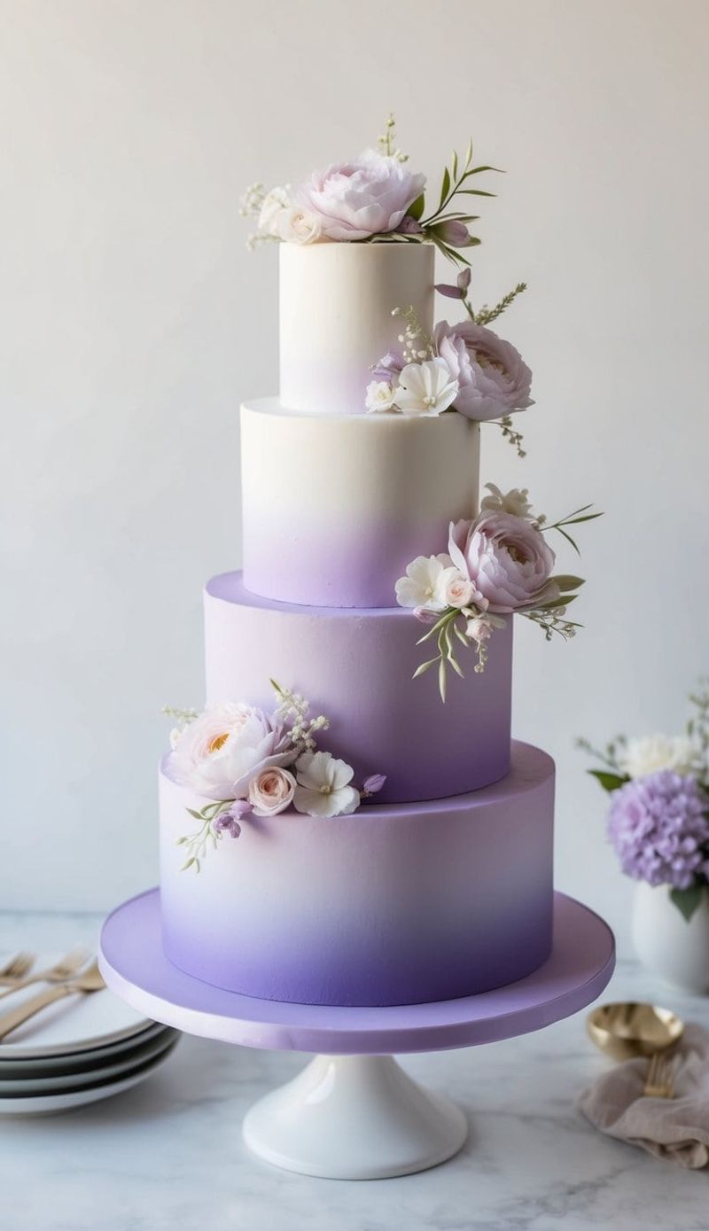 Ombre Cake