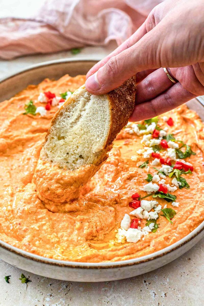Tirokafteri (Spicy Feta Dip)