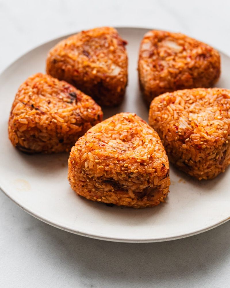 Kimchi Fried Rice Onigiri