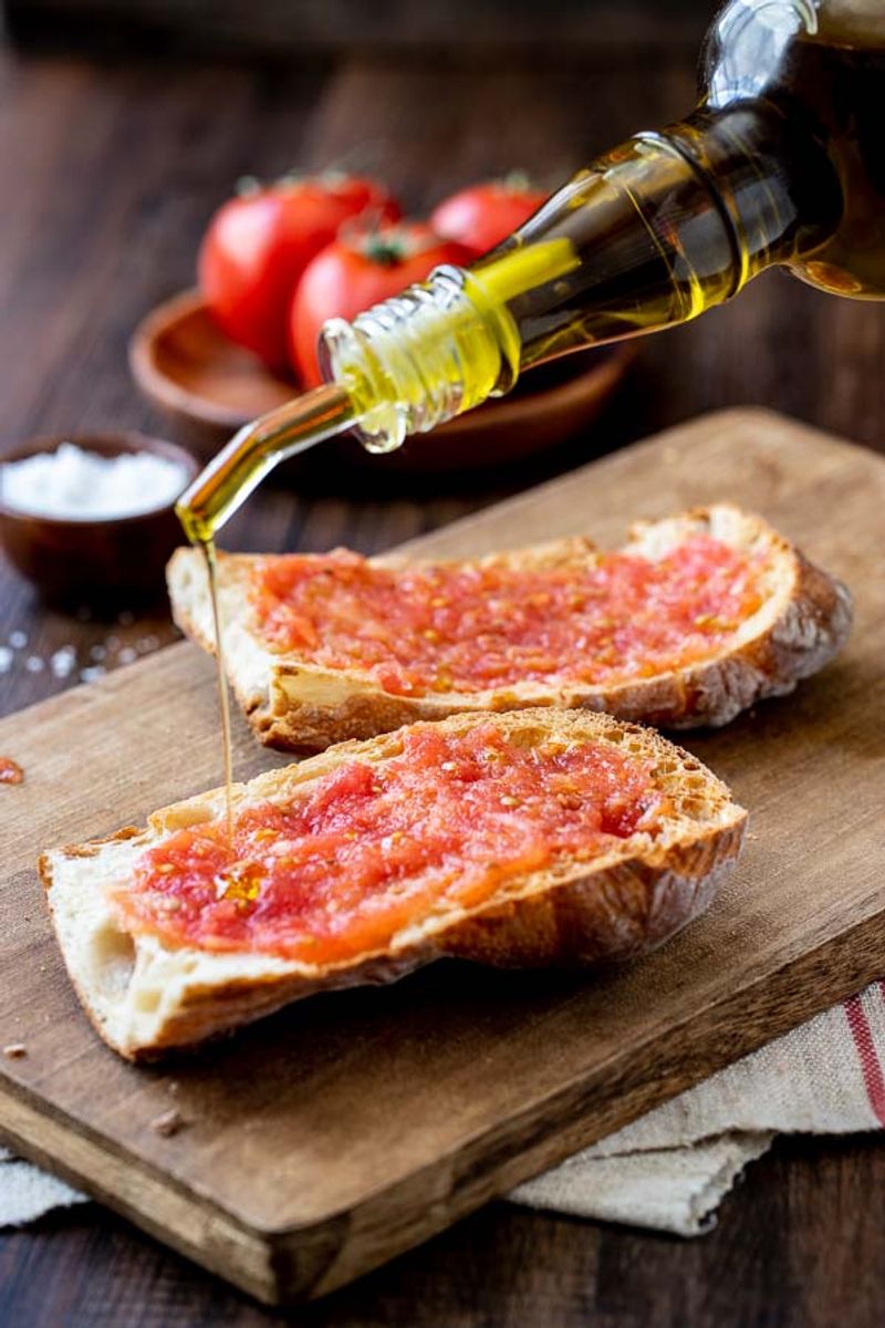 Tomato and Olive Oil Toast with Sea Salt