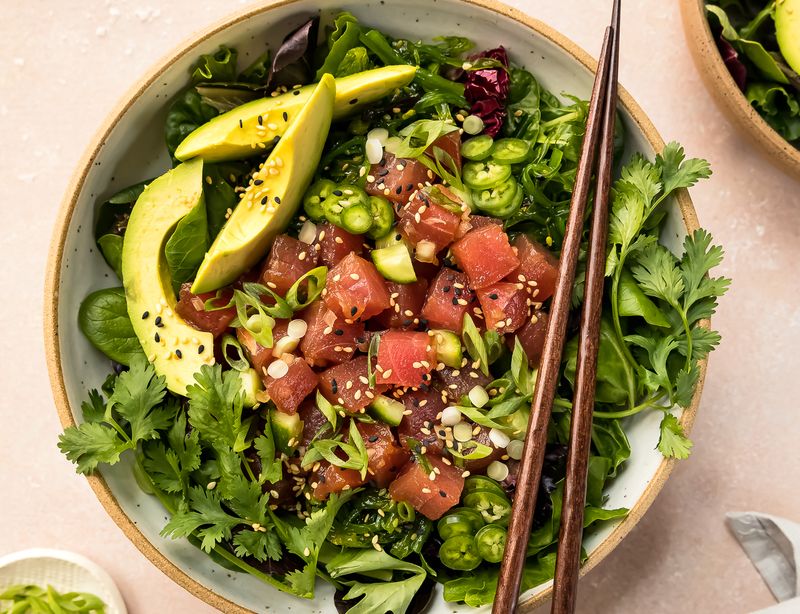 Spicy Tuna Poke Bowl