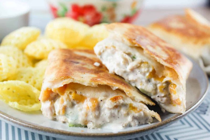 Tuna Melt Wrap