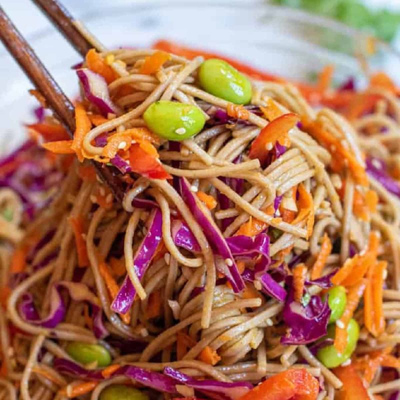 Cold Soba Noodle Salad