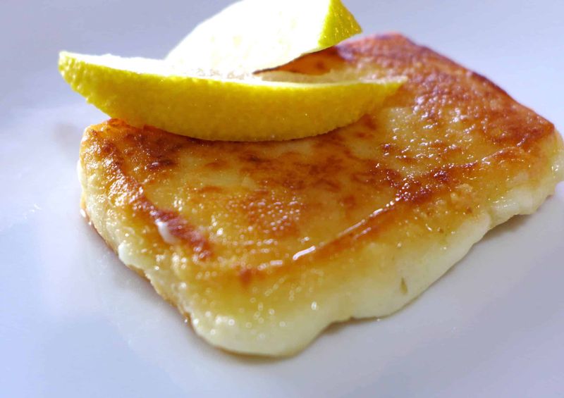Saganaki (Pan-Fried Cheese)