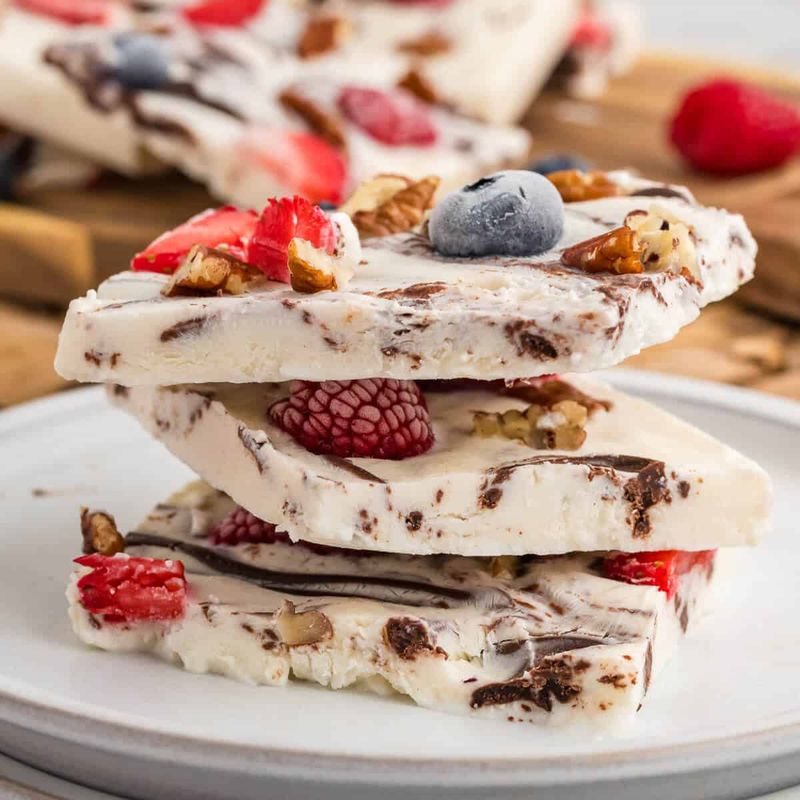 Frozen Yoghurt Bark