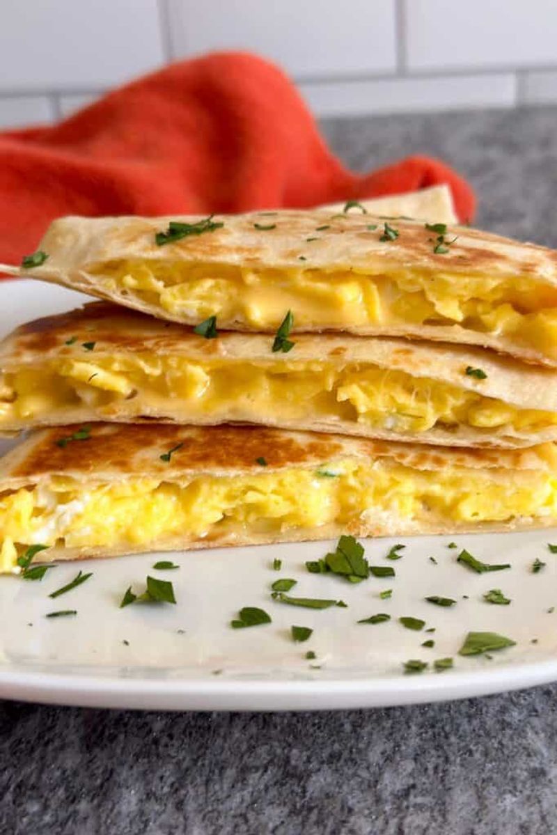 Egg and Cheese Quesadilla