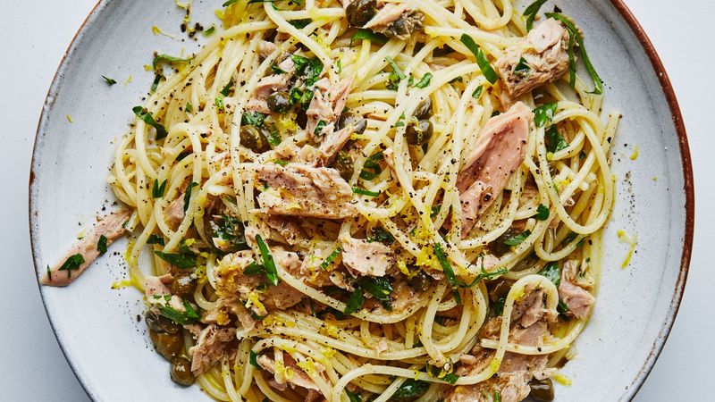 Tuna and White Bean Pasta
