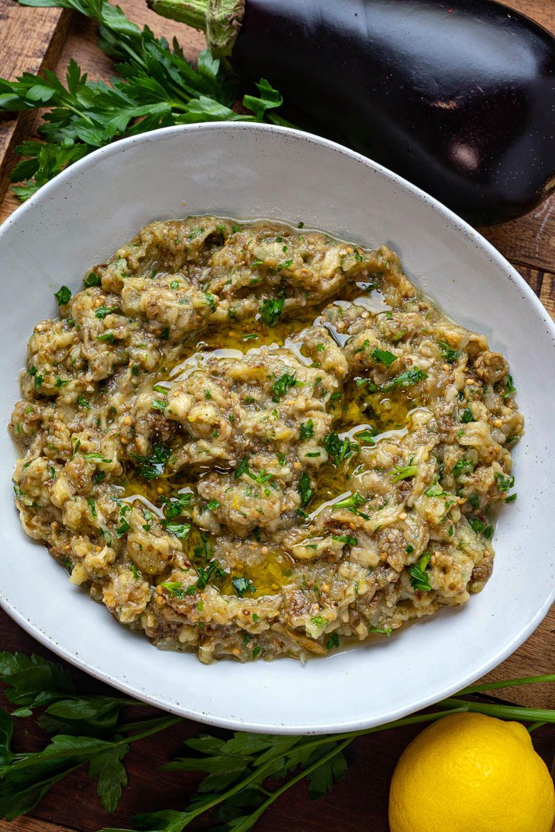 Melitzanosalata (Greek Eggplant Dip)