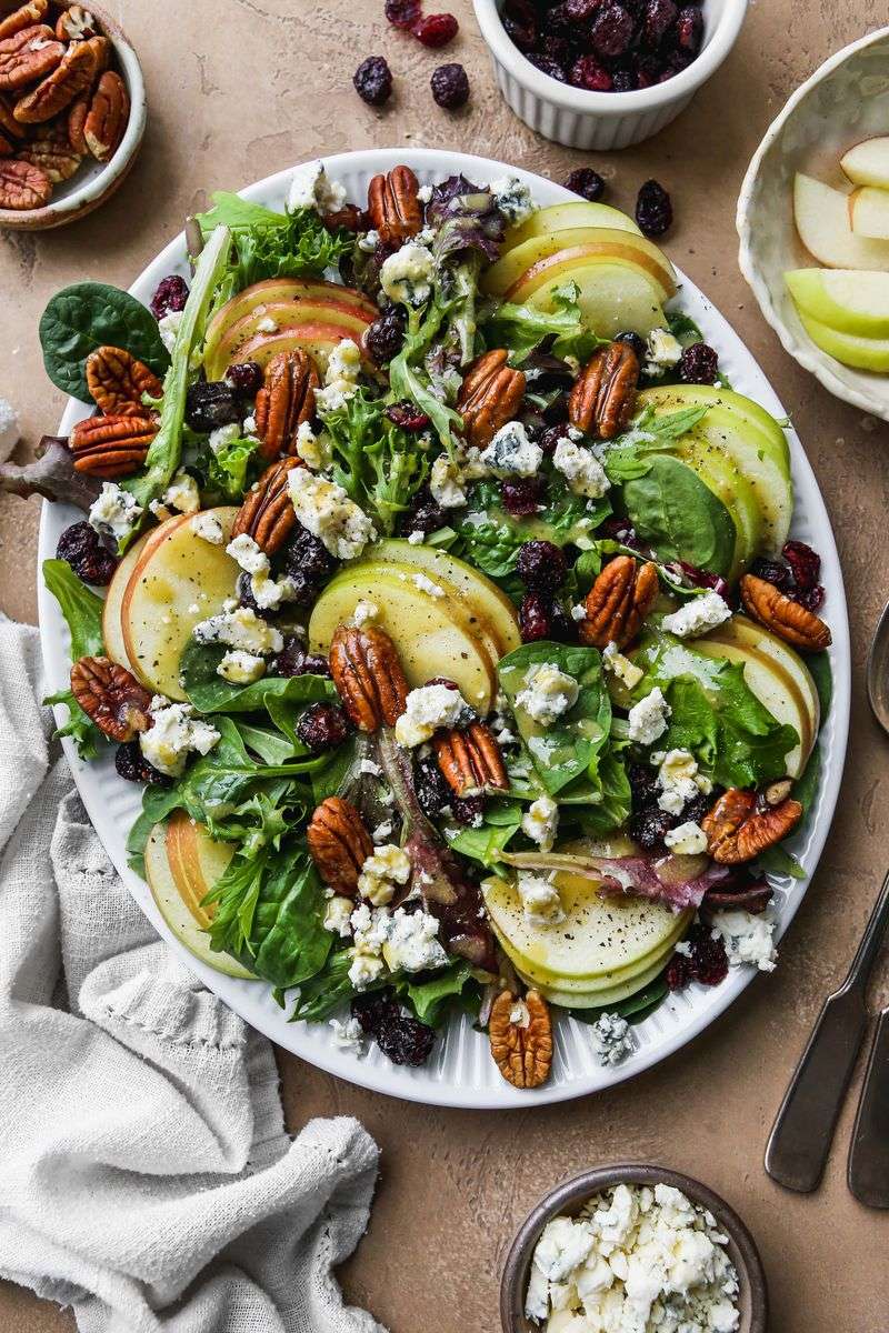 Turkey And Cranberry Harvest Salad