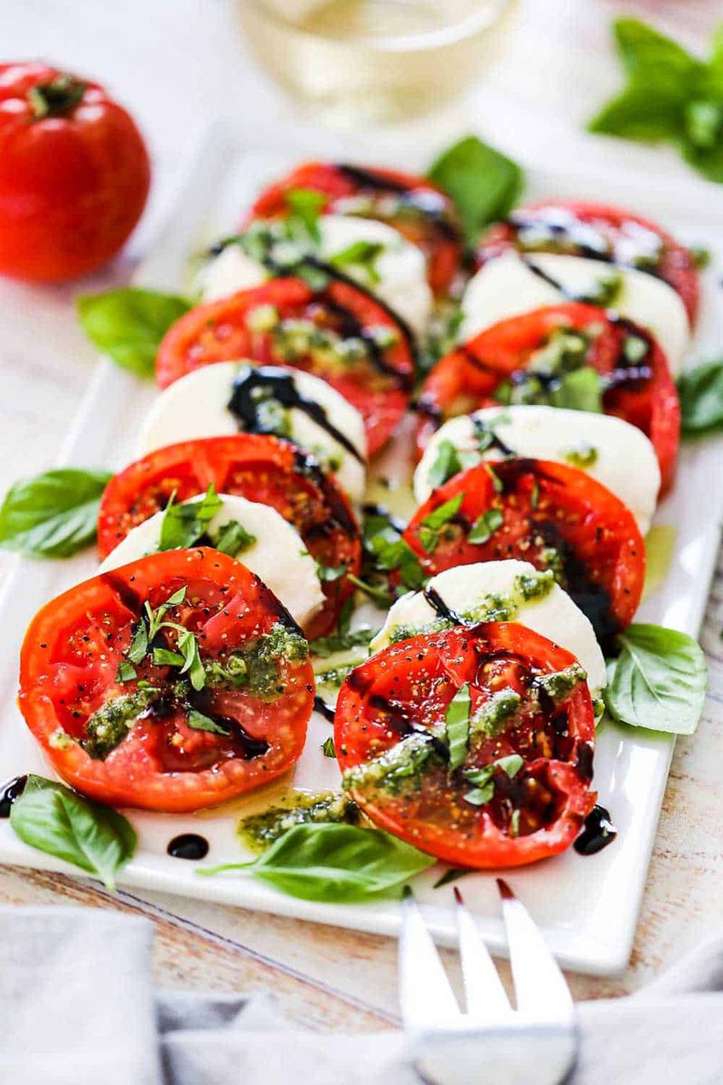 Caprese Salad with Fresh Basil