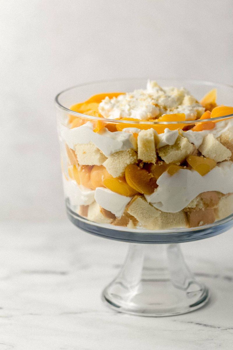 Peach Trifle