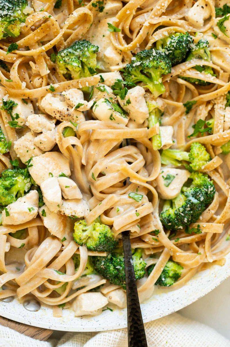 Trimmed-Down Chicken Alfredo