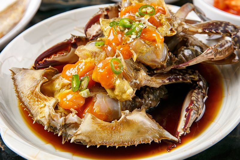 Ganjang Gejang (Soy Sauce Marinated Crab)