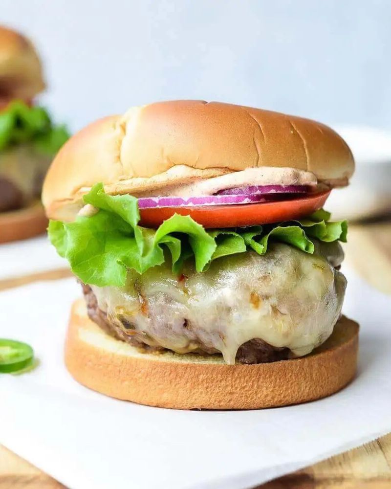 Spicy Chipotle Chicken Burger