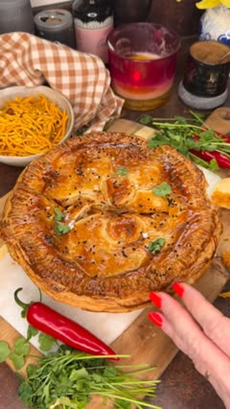 Chicken Tikka Masala Pie