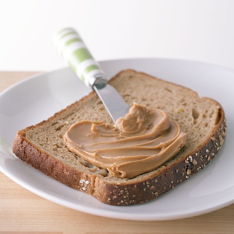 Peanut Butter on Whole Wheat Toast