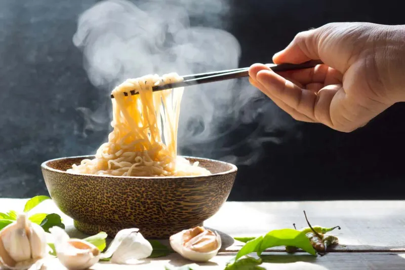 Instant Noodles (as a Snack)