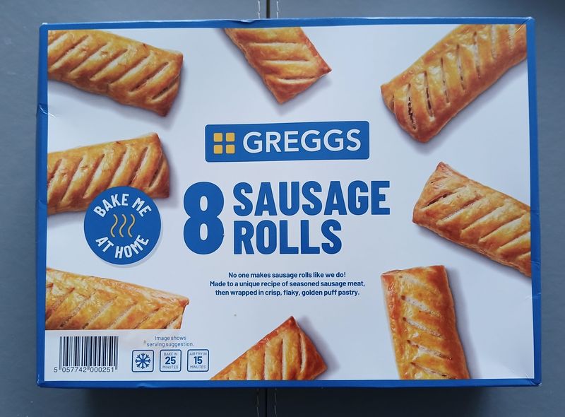 Greggs Sausage Roll (Packaged)