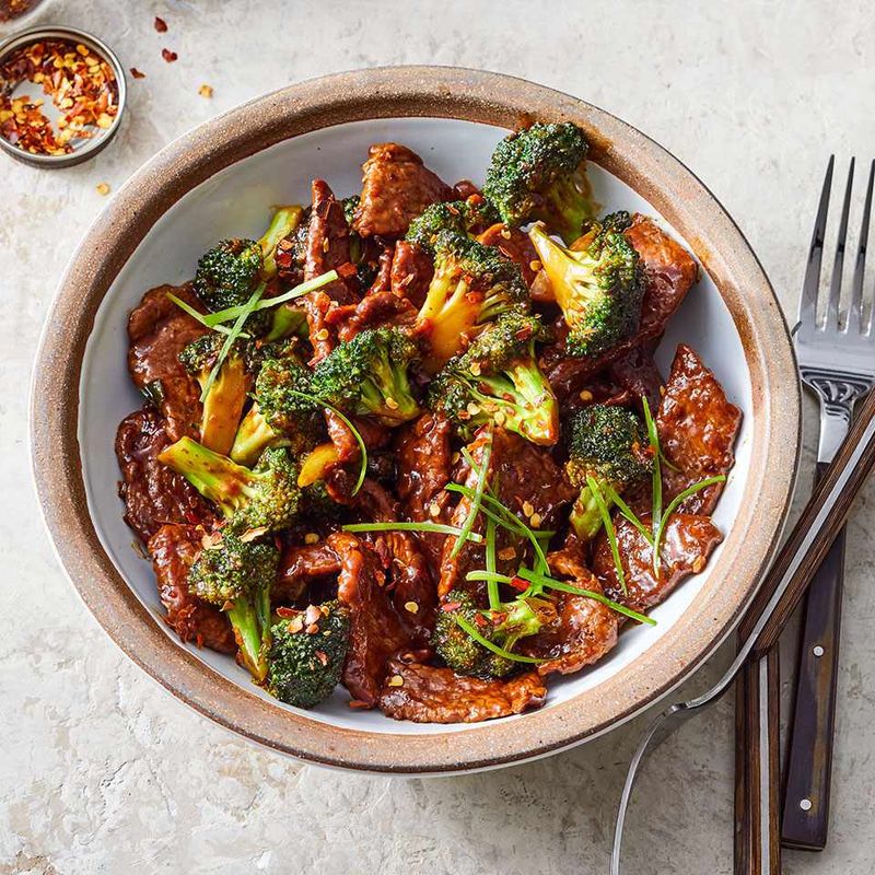 Sesame Ginger Beef and Broccoli