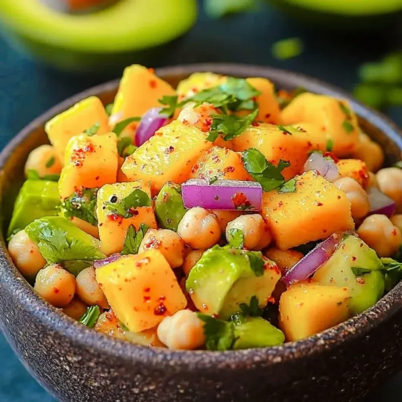 Mango Avocado Couscous Bowl