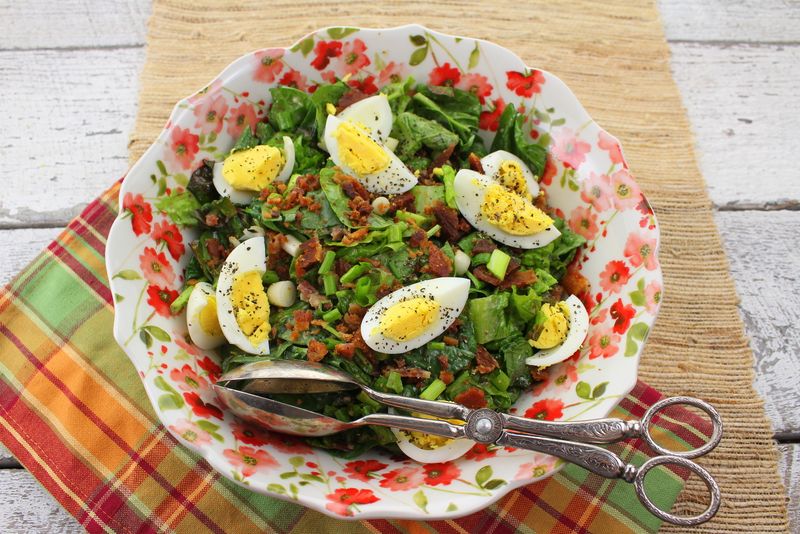 Wilted Lettuce Salad