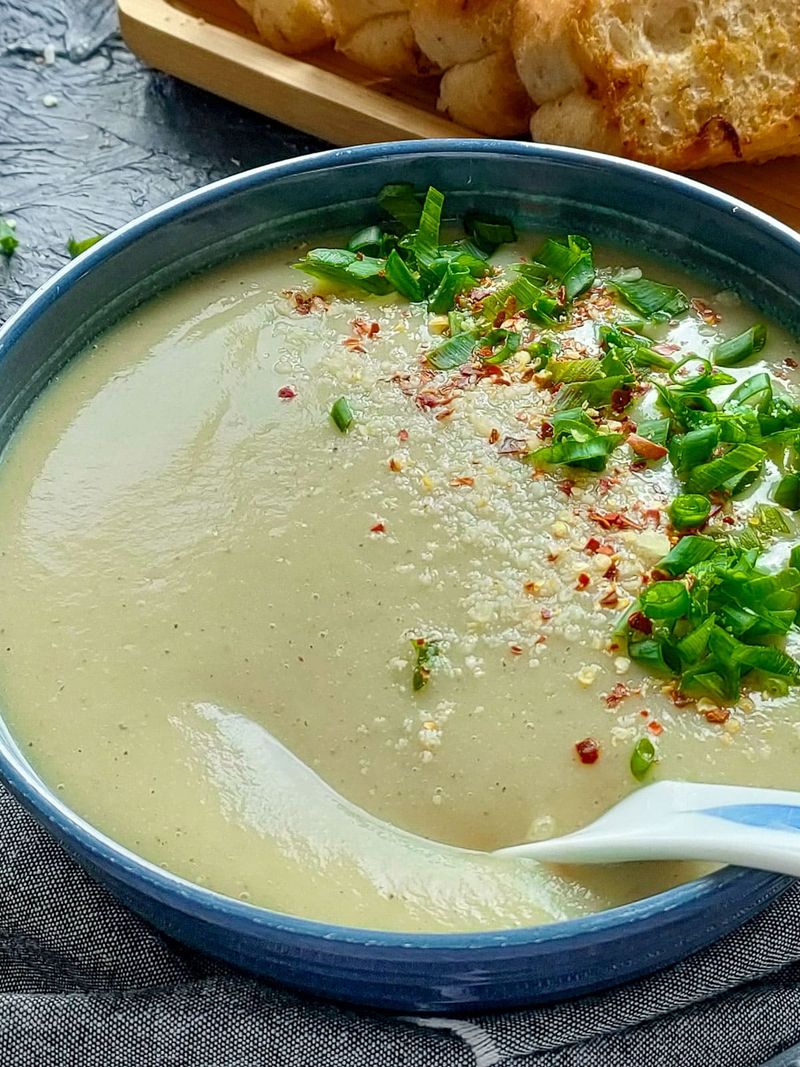 Slimmed-Down Creamy Potato Soup