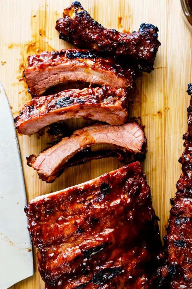 Pork Spare Ribs with Homemade BBQ Sauce