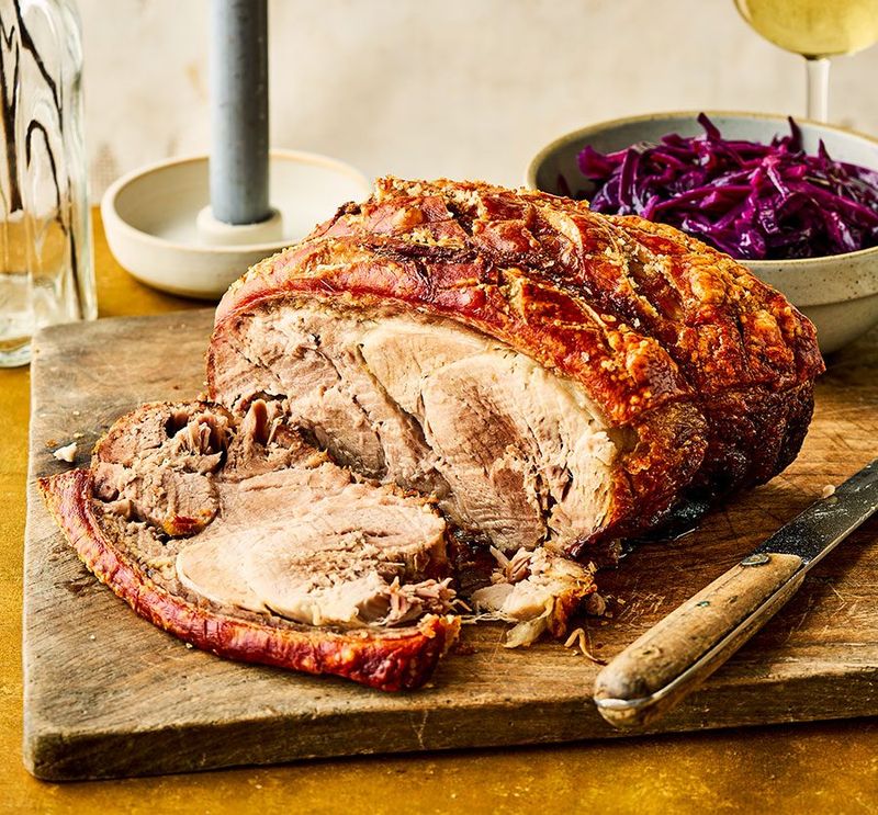 Slow-Roasted Pork Shoulder with Crackling