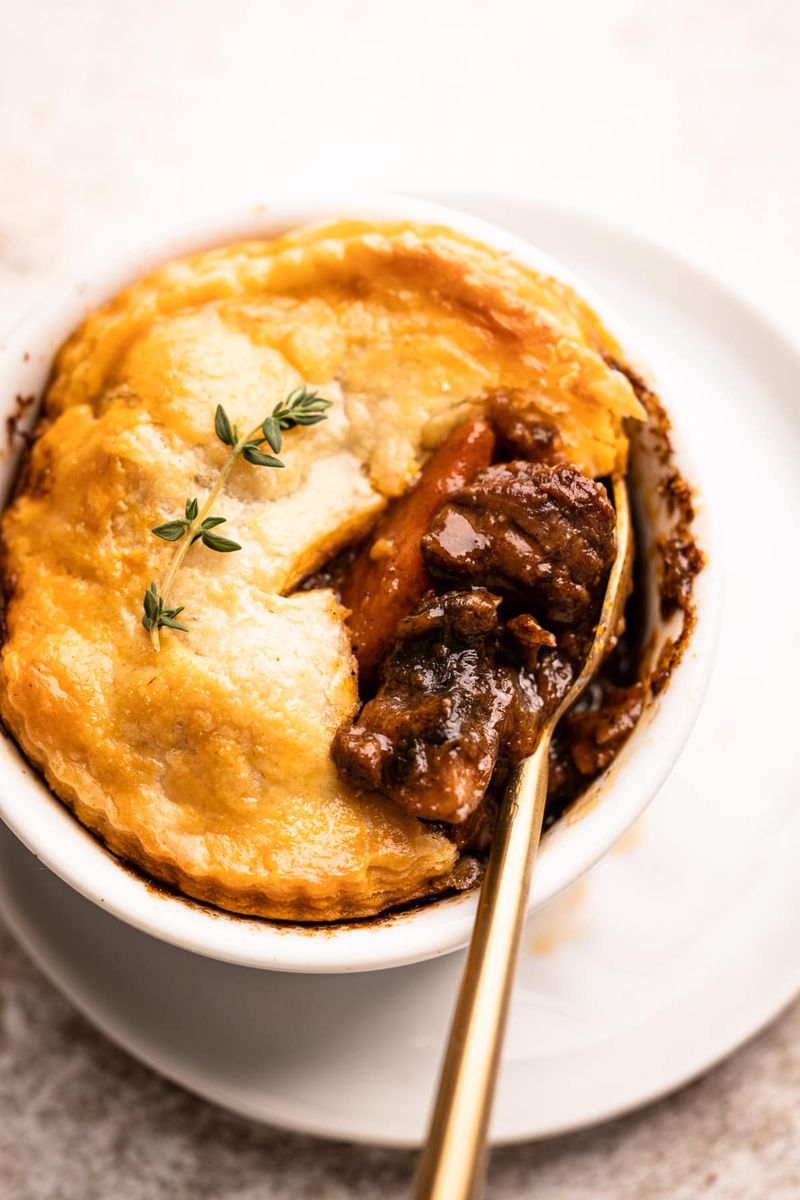 Beef and Guinness Pot Pies