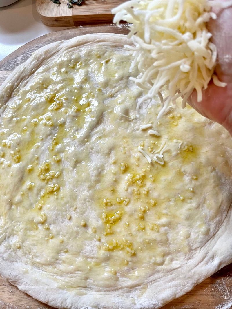 Four-Cheese White Pizza