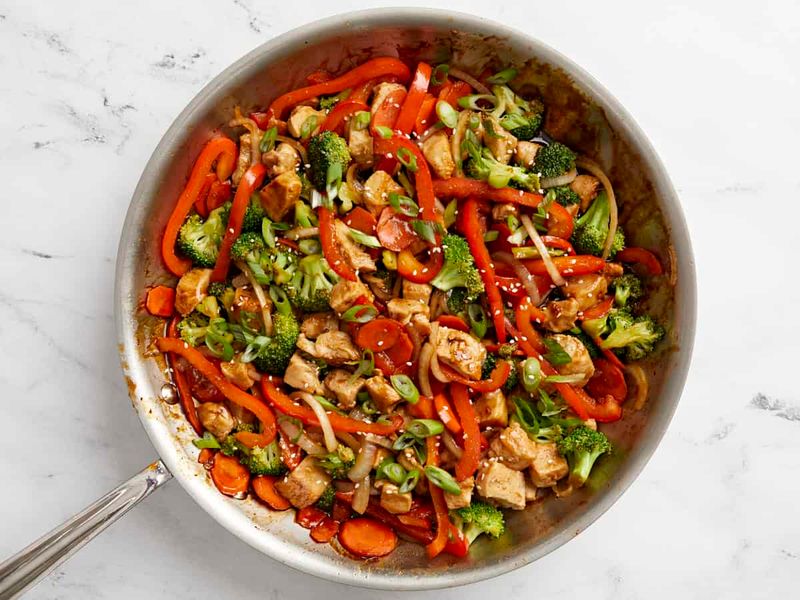 Chicken and Vegetable Stir-Fry