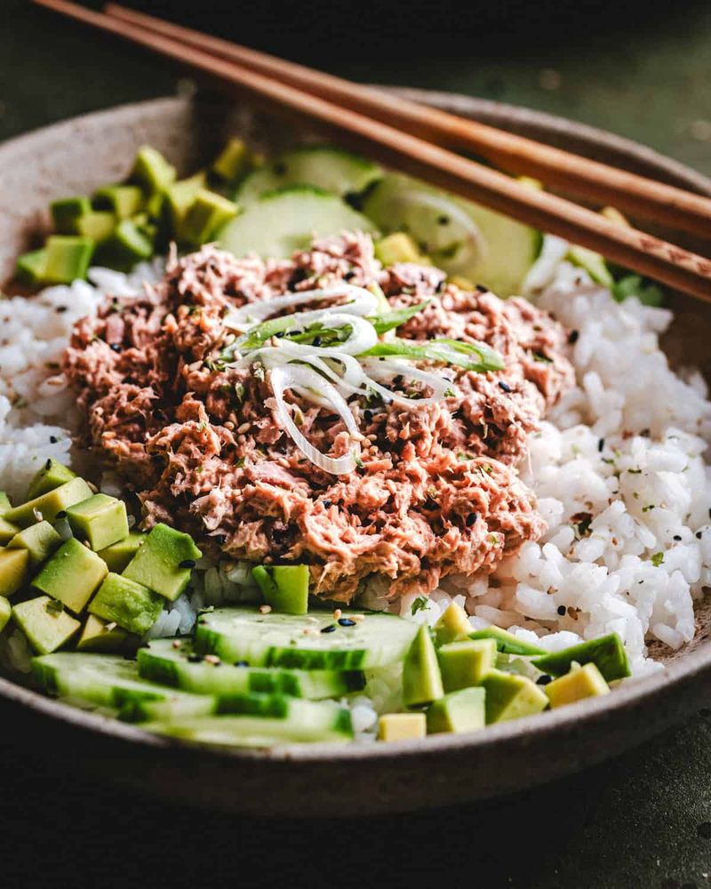 Spicy Tuna Rice Bowls