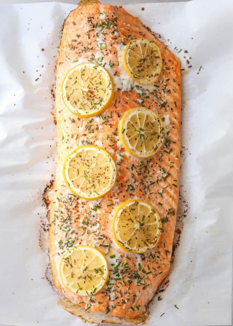 Lemon Herb Baked Salmon