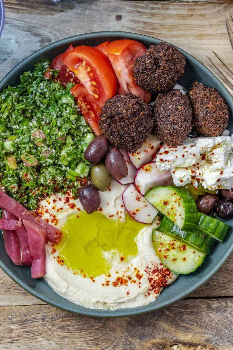 Mediterranean Falafel Skewers