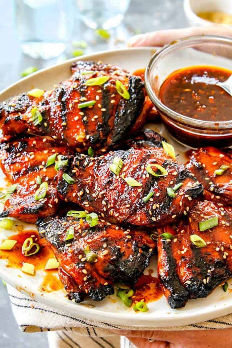 Korean-Inspired Hot Honey Gochujang Chicken