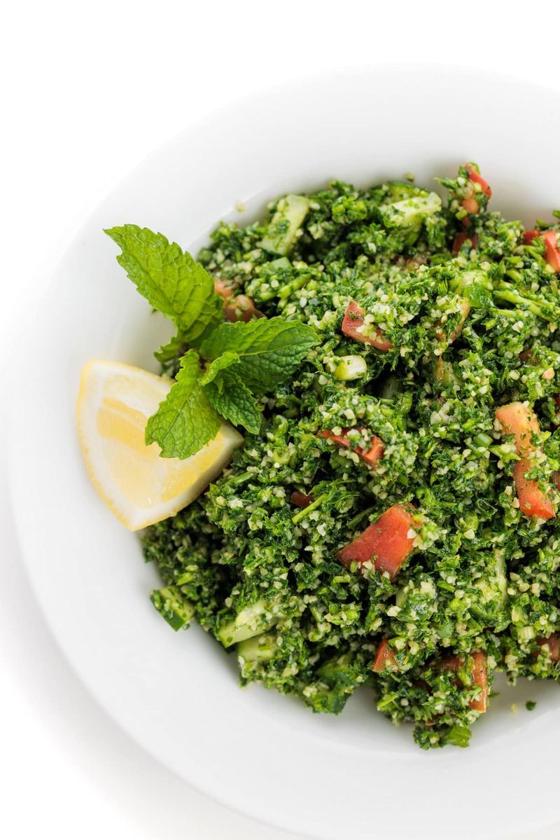 Tabbouleh with Fresh Herbs and Lemon