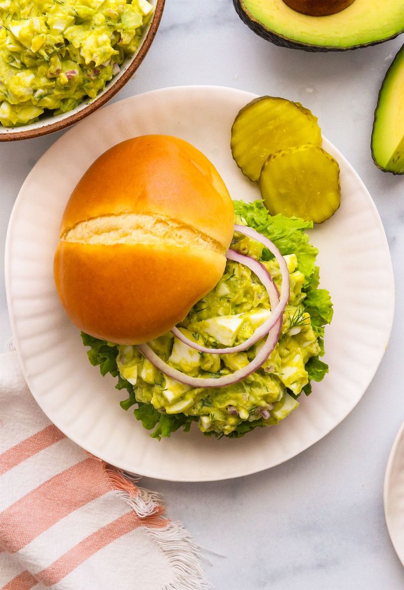 Egg Salad Sandwich with a Twist