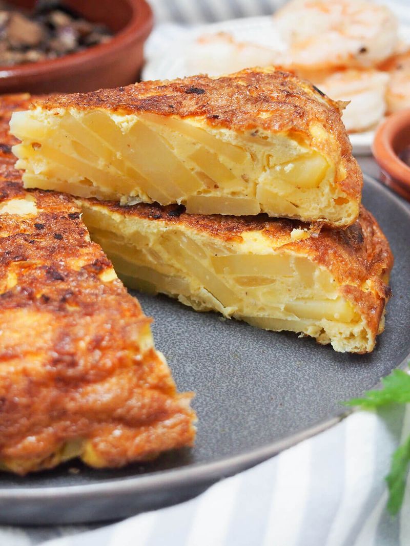 Spanish Tortilla Española (Potato Omelette)