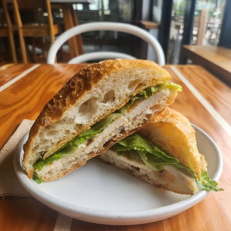 Chicken Caesar Sandwich on Ciabatta