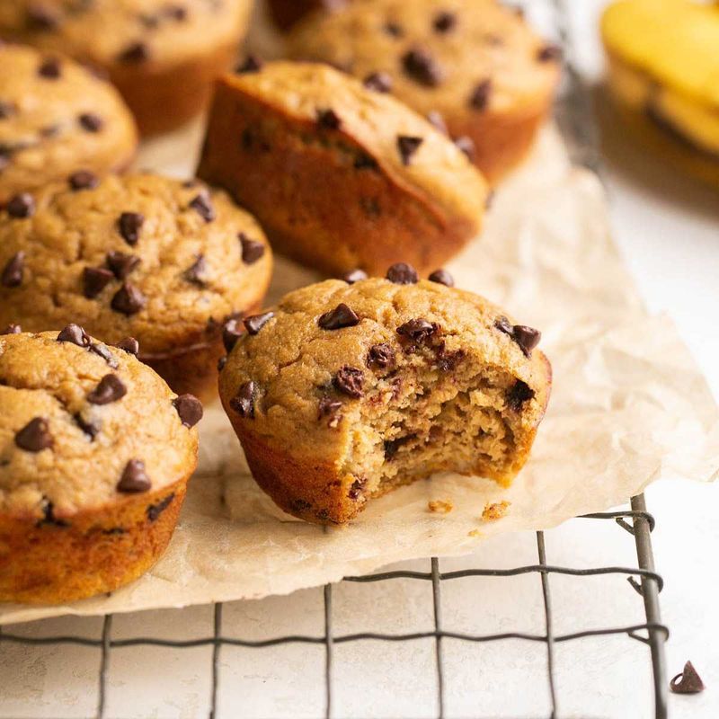 Chocolate Chip Pancake Muffins