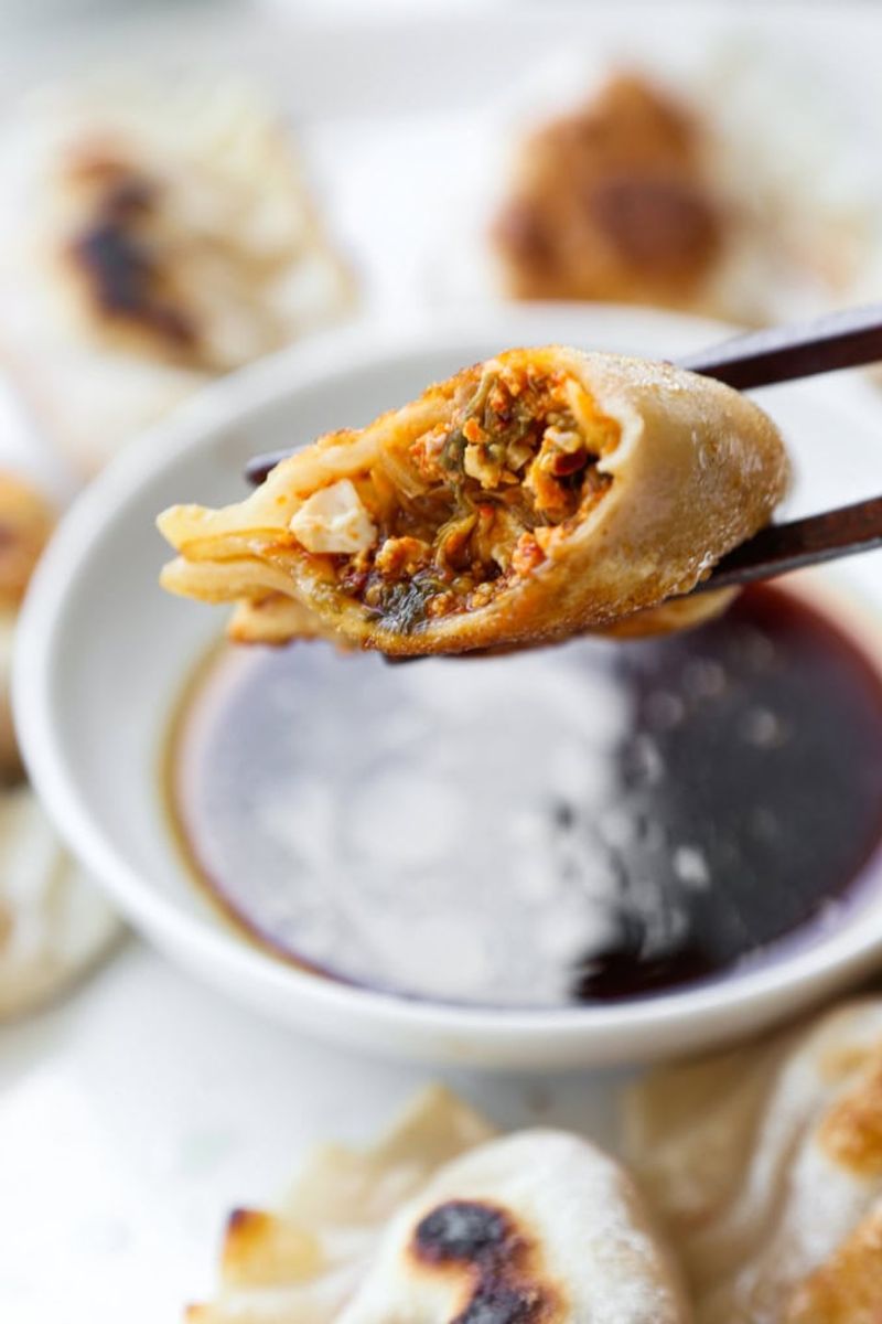 Korean Kimchi Mandu
