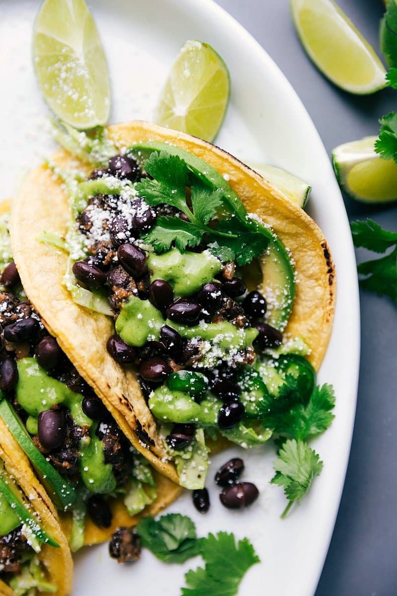 Mexican Black Bean Tacos