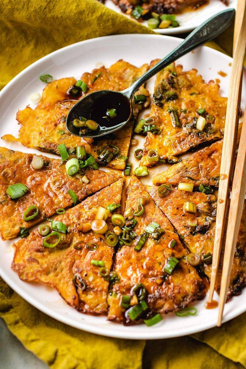 Kimchi Jeon (Kimchi Pancake)