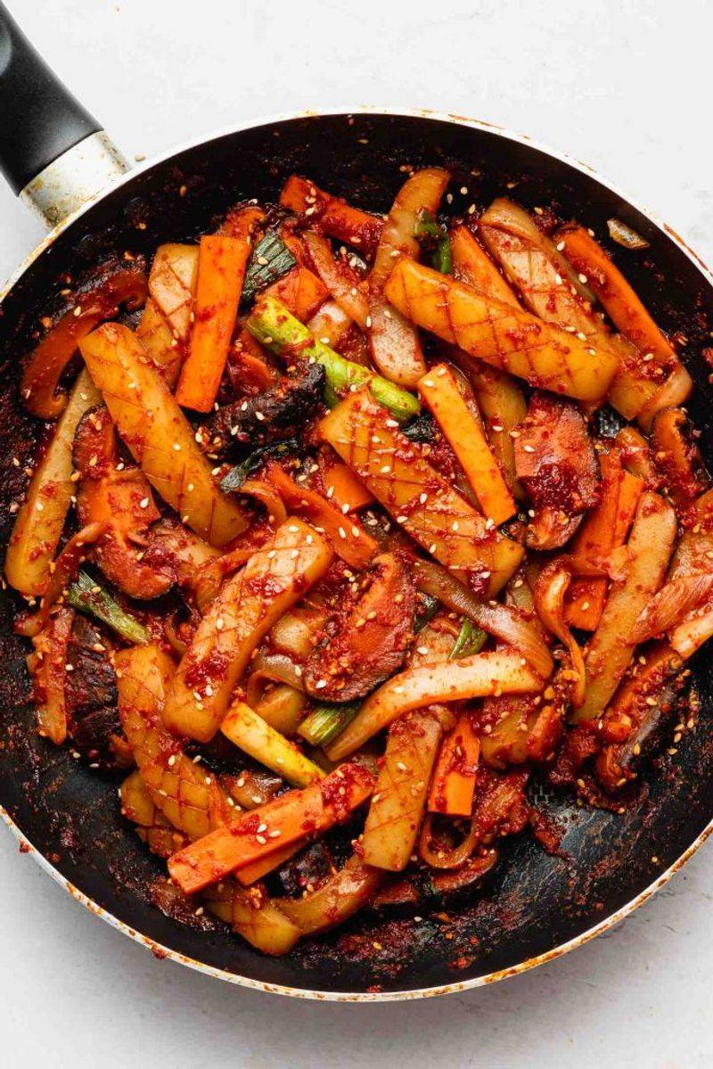 Ojingeo Bokkeum (Spicy Stir-Fried Squid)