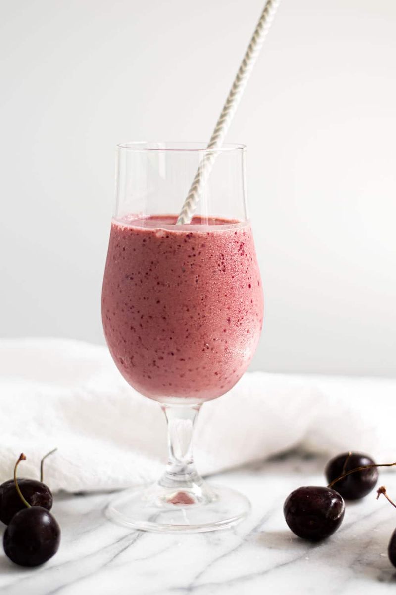 Cherry Vanilla Protein Smoothie
