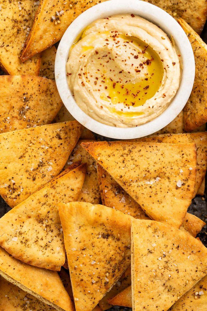 Pita Chips with Za'atar
