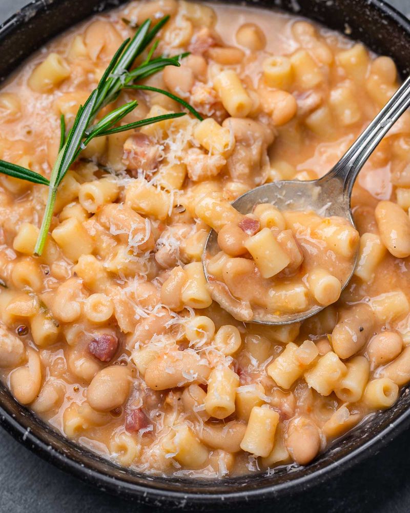 Cannellini Beans and Pasta