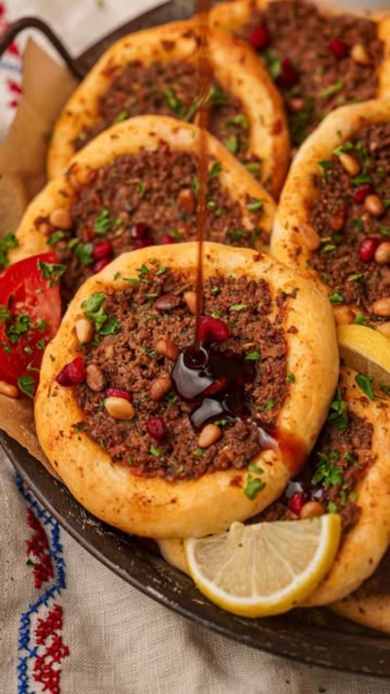 Sfeeha (Lebanese Open-Faced Meat Pies)