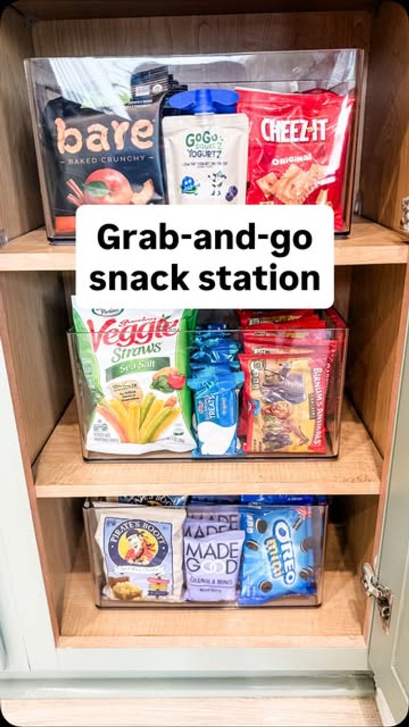 Assign a Snack Zone for Kids
