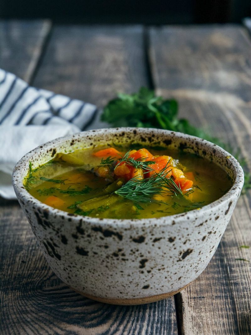Eat Soups and Broths to Boost Fluid Intake